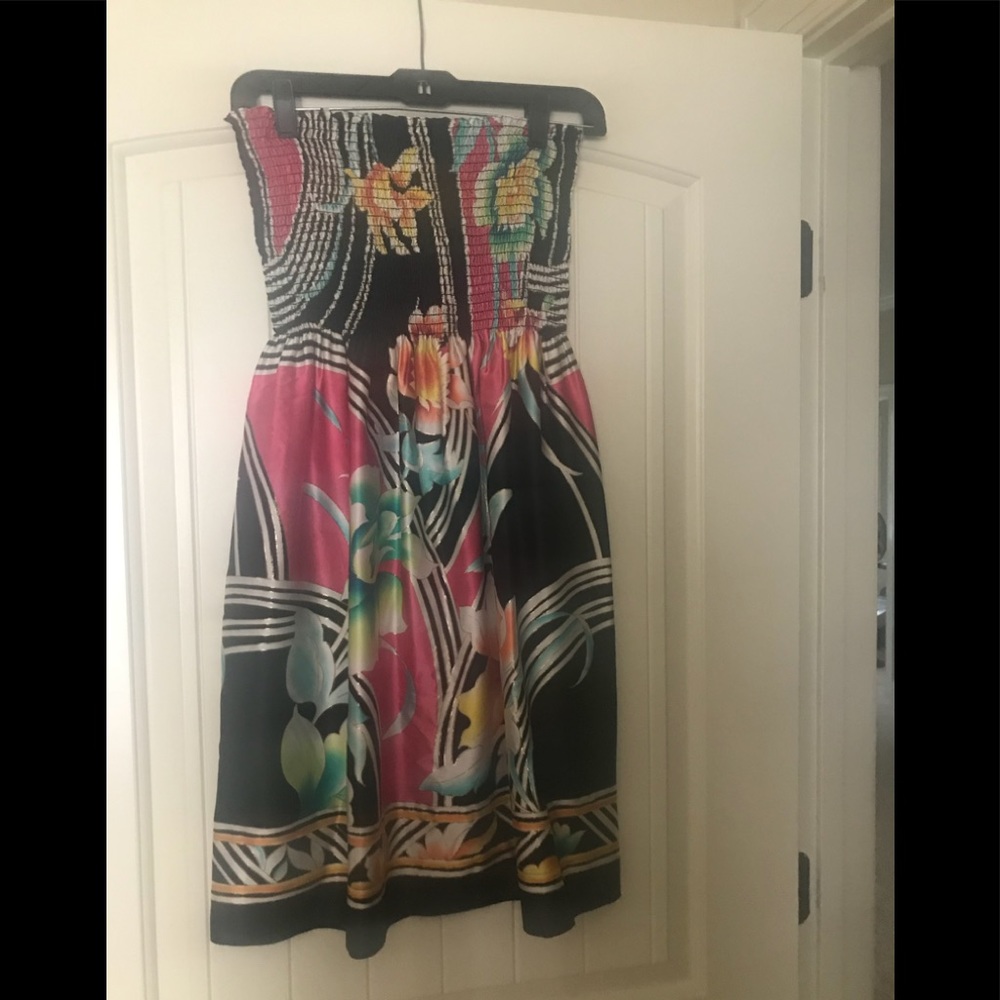 Cache silk dress